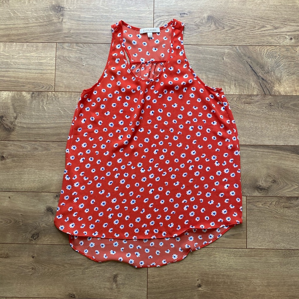 Flower patterned blouse